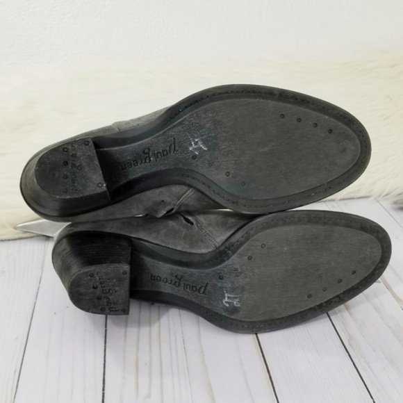 Paul Green Delgado gray suede ankle boots UK 8 - Picture 7 of 7